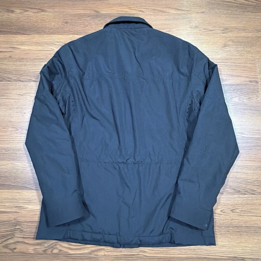 Polo Ralph Lauren Jacket Mens M Black Oxford Field Water Repellant Military